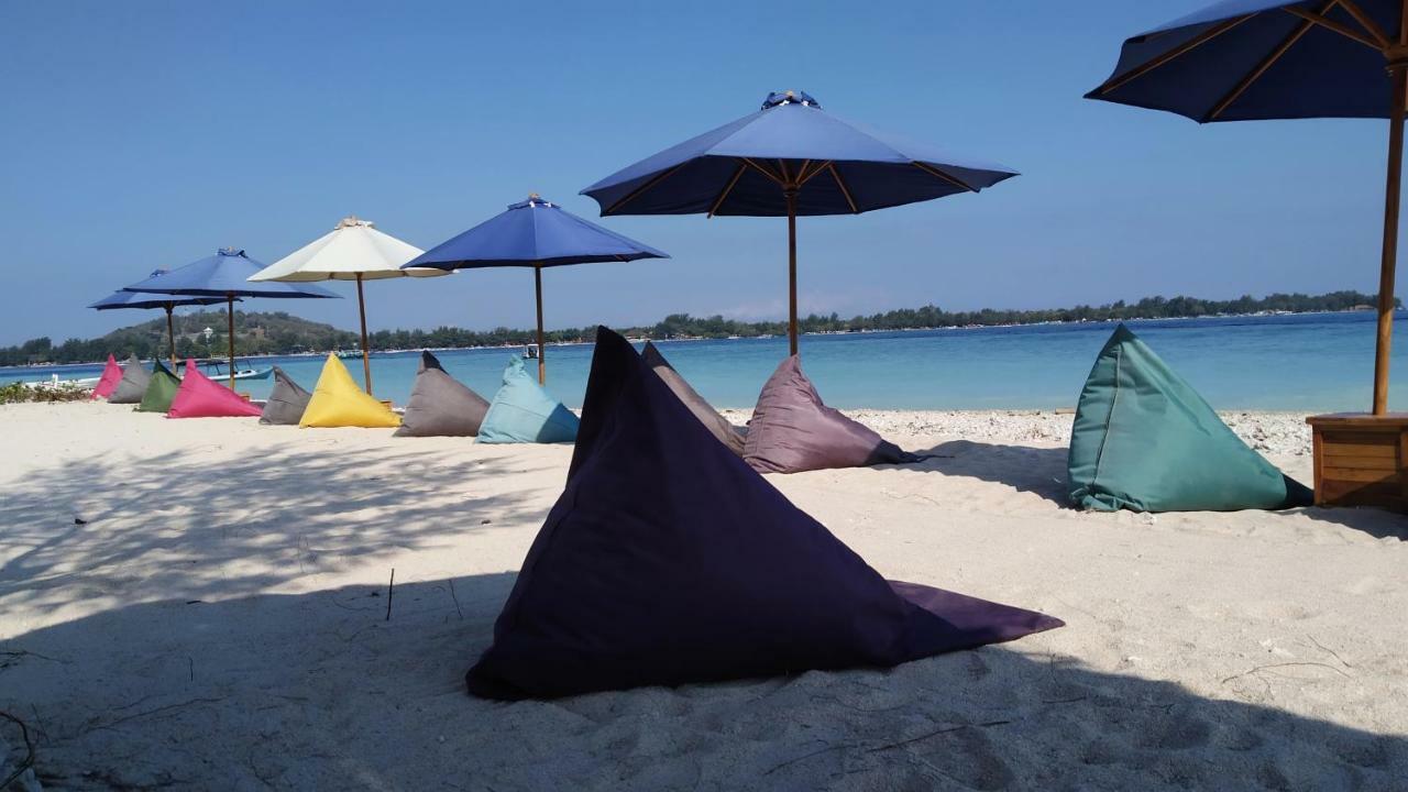 Sunset Beach Bungalow Gili Meno Exteriör bild