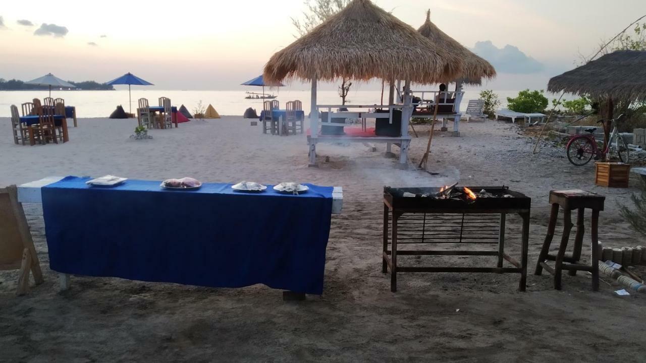 Sunset Beach Bungalow Gili Meno Exteriör bild