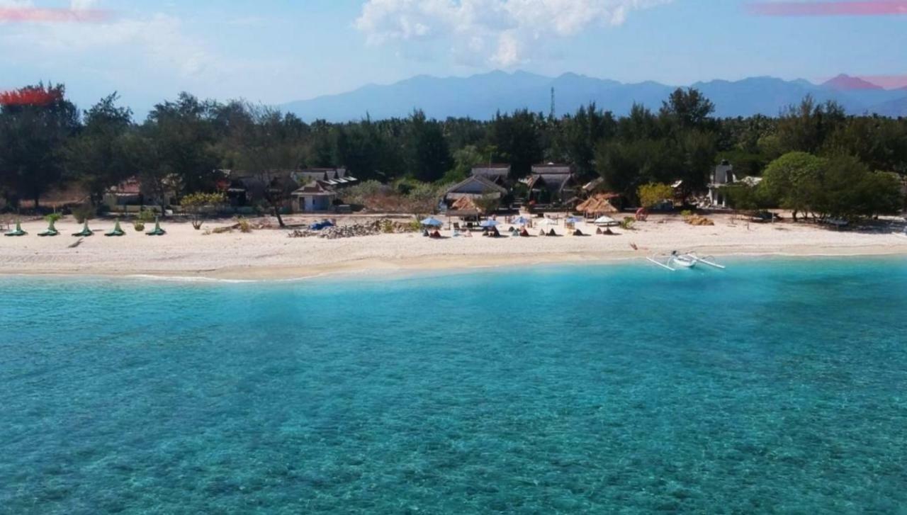 Sunset Beach Bungalow Gili Meno Exteriör bild