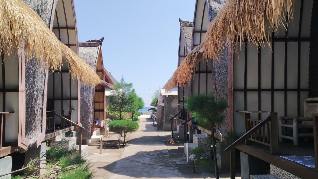 Sunset Beach Bungalow Gili Meno Exteriör bild